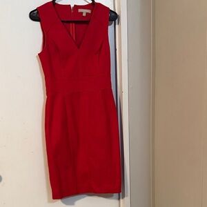 Banana Republic Vivid Red Dress. Size 2